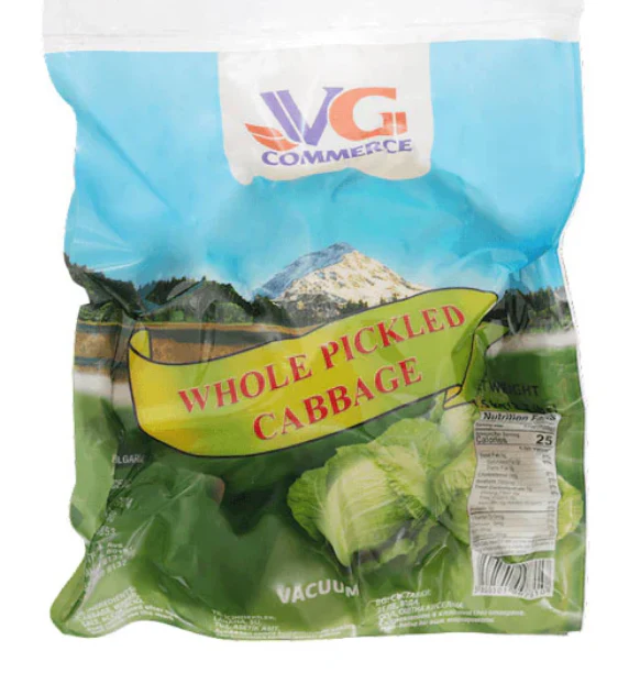 Pickled Whole Cabbage Head (VG) approx. 3.5-4.0 lb