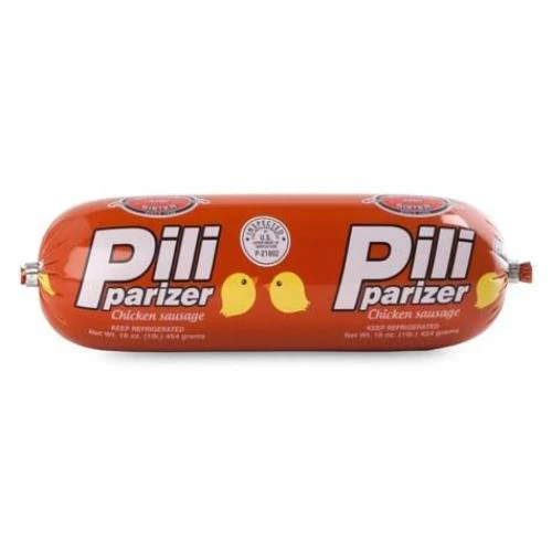 PILI Chicken Sausage, Fully Cooked - PILI Parizer (BaS) 1lb