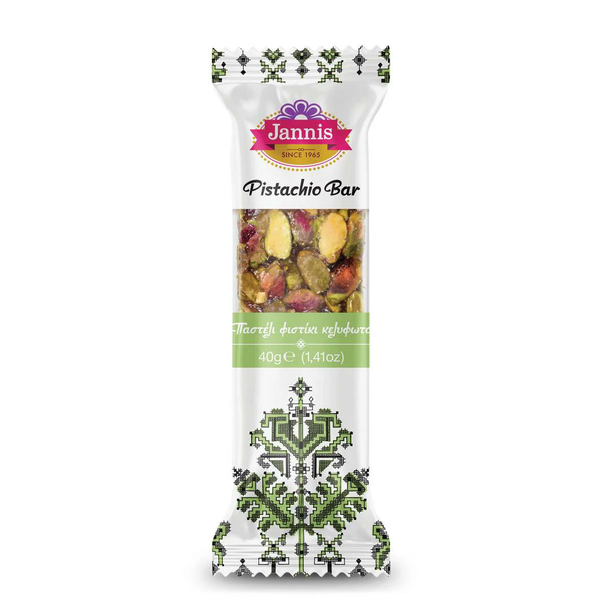 Pistachio Bar (Jannis) 40g