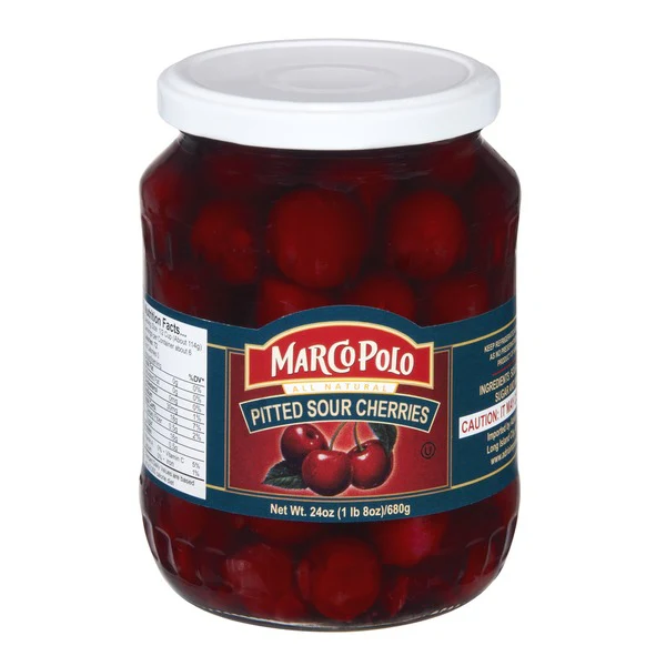 Pitted Sour Cherries in Light Syrup (MP) 24oz