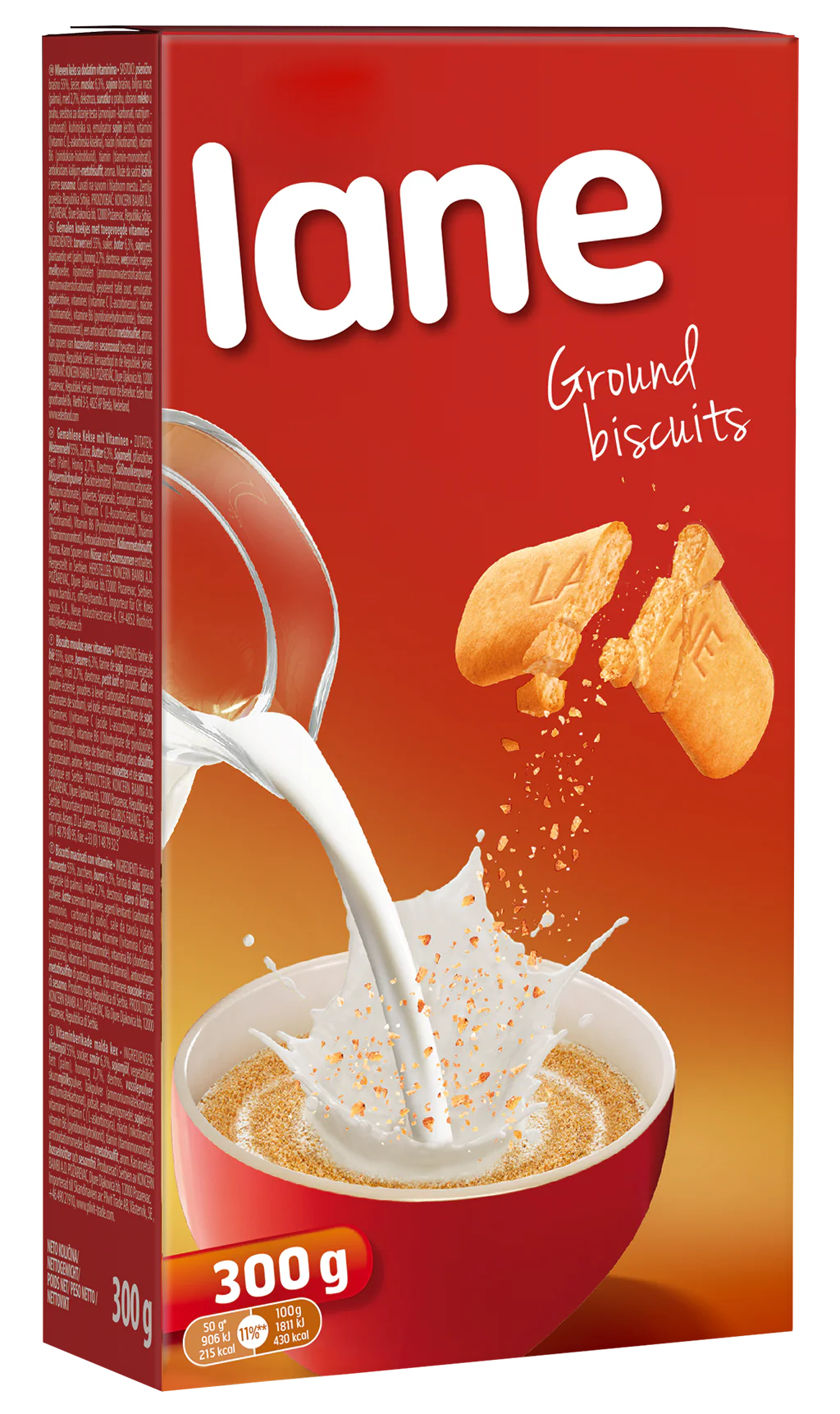 Plazma Keks Biscuits, GROUND, 300g