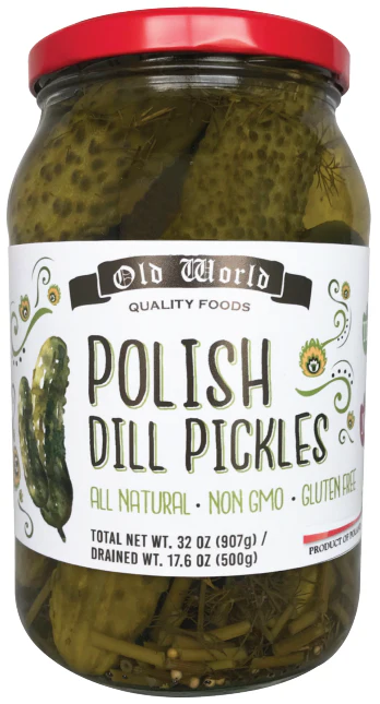 Polish Dill Pickles (Old World) 32 oz