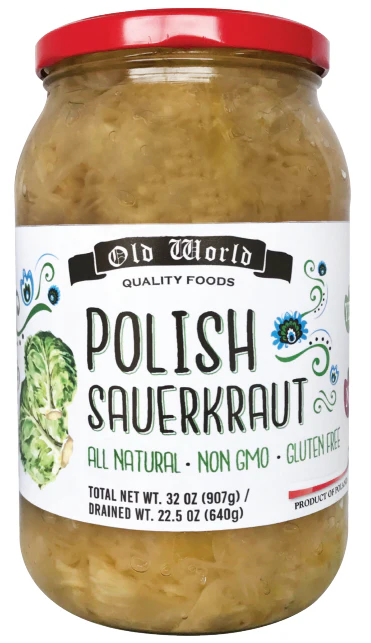 Polish Sauerkraut (Old World) 32 oz