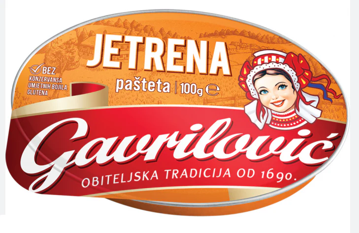 Pork Pate (gavrilovic) 3.53oz(100g)