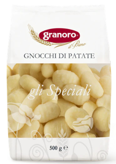 Potato Gnocchi, Gnocchi Di Patate (Granoro) 17.6 oz (500g)