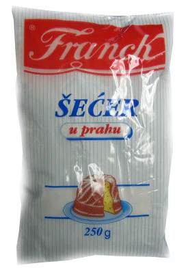 Powdered Sugar, Secer u Prahu (Franck) 250g-or other brand