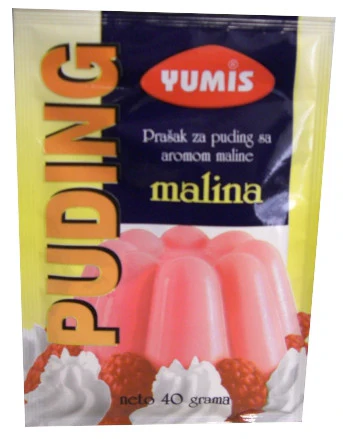 Pudding Powder - Raspberry, Malina (YUMIS) 40g