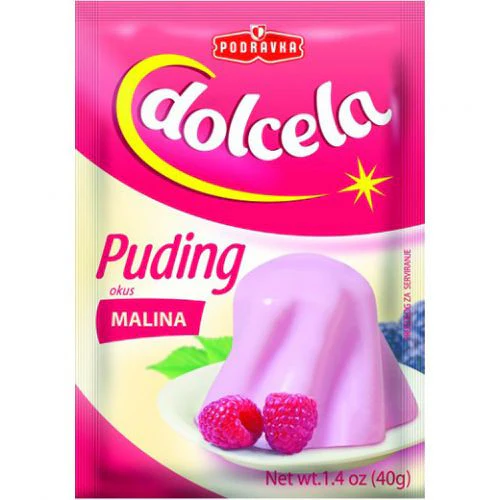 Pudding Powder - Raspberry (Podravka) 40g