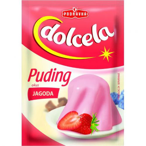 Pudding Powder - Strawberry (Podravka) 40g