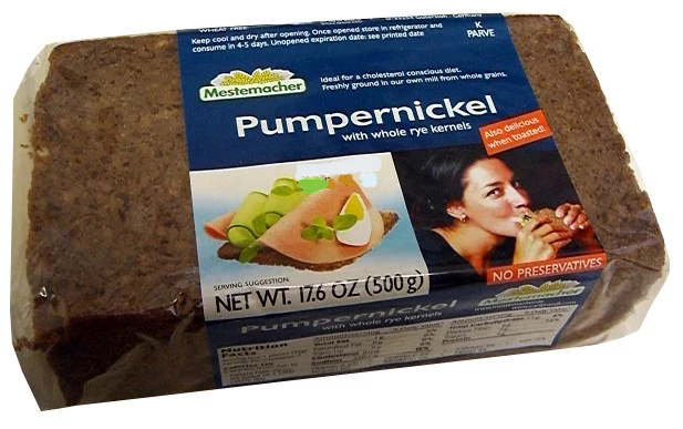 Pumpernickel Bread (Mestemacher) 17.6 oz (500g)