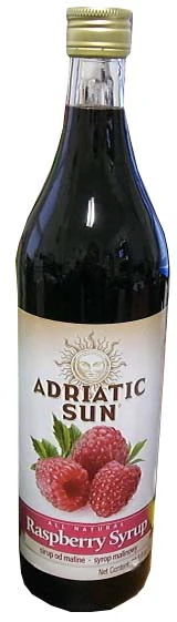 Raspberry Syrup (Adriatic Sun) 33.8 fl oz (1L)