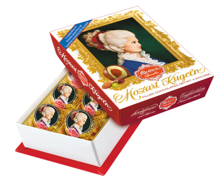 Reber Mozart Kugeln, Gift Box, 4.2 oz