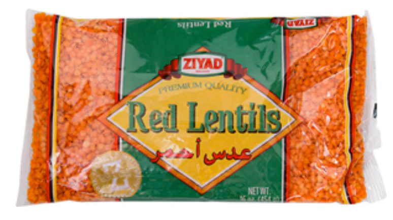 Red Lentils (Ziyad) 16oz