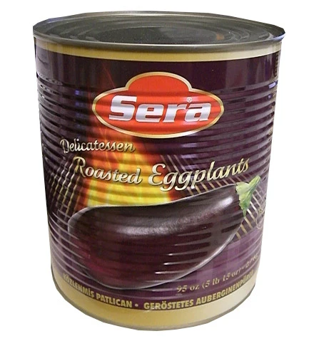 Roasted Eggplants, Delicatessen (Sera) 95 oz (5 lb 15 oz) Can