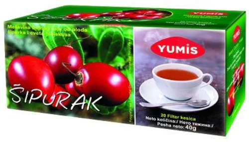 Rose Hip Tea, Sipak (Yumis) 20 tea bags, 40g