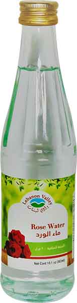 Rose Water (Lebanon Valley) 10 fl oz (300 ml)