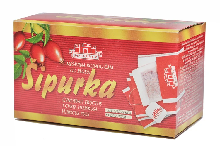 Rosehip Herbal Tea, Sipurka (Unijapak) 40g