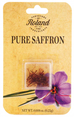 Saffron, Pure Mancha Selecto (Roland) 0.008 oz (0.25g)