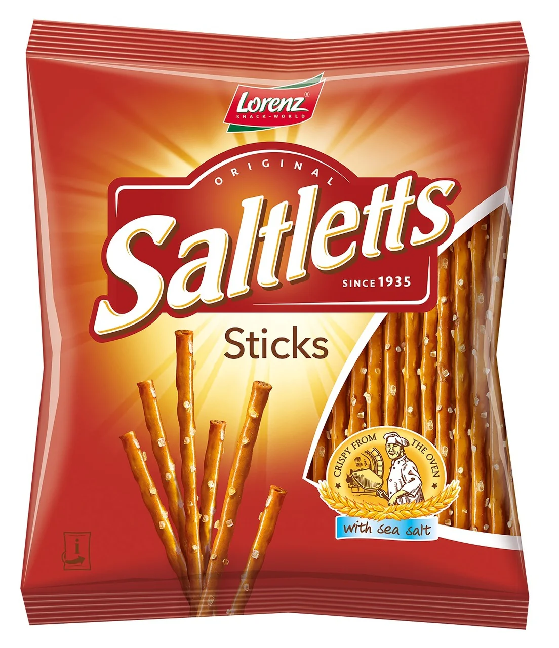 Saltletts Sticks (Lorenz) 75g Bag