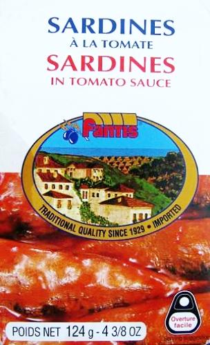 Sardines in Tomato Sauce (Fantis) 125g