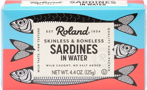 Sardines Skinless and Boneless in WATER (Roland) 125g