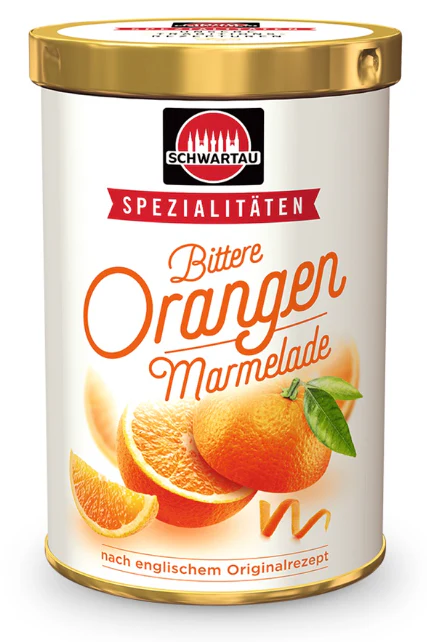 Schwartau Bitter Orange Jam, 350g Can