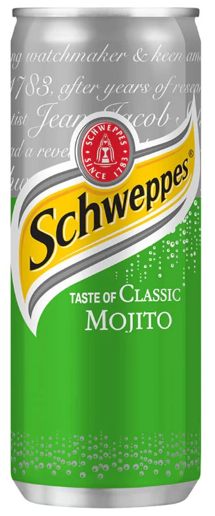 Schweppes Mojito, 330 ml Can - Image 2