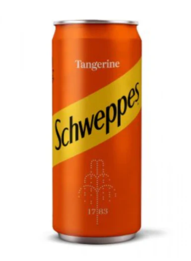 Schweppes Tangerine, 330 ml Can