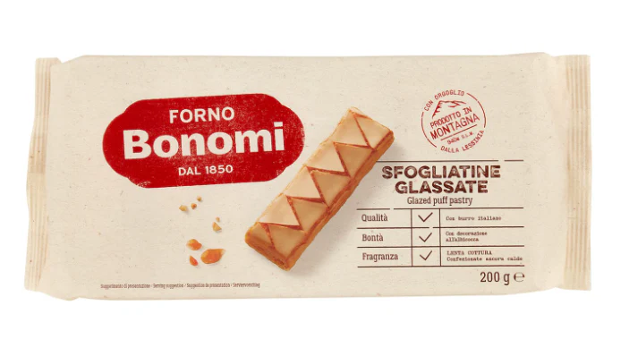 Sfogliatine Glassate (Puff Pastry Glazed) 200g (7oz)