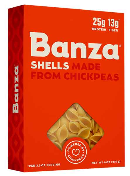 Shells Made From Chickpeas (Banza) 8 oz