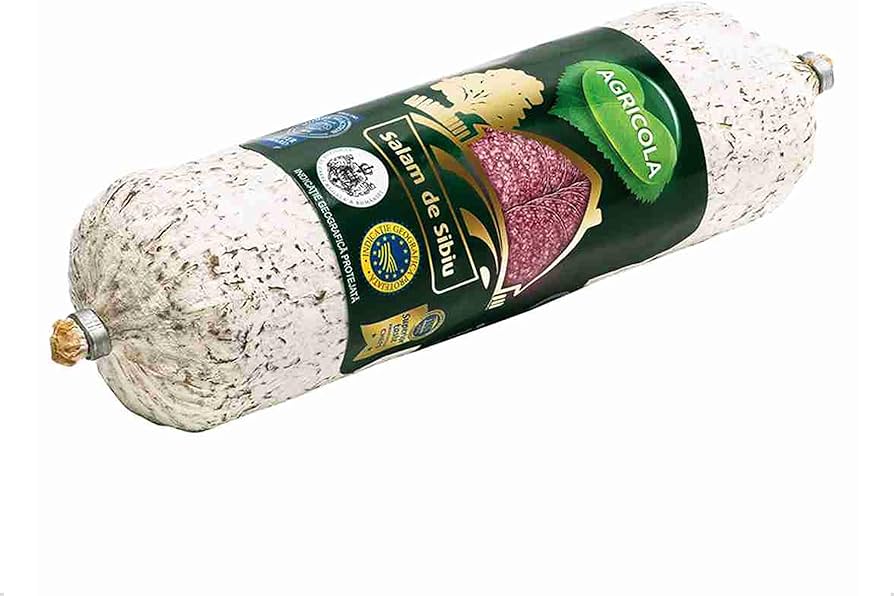Sibiu Salami, Salam de Sibiu - Romanian Salami (Agricola) approx. 470g