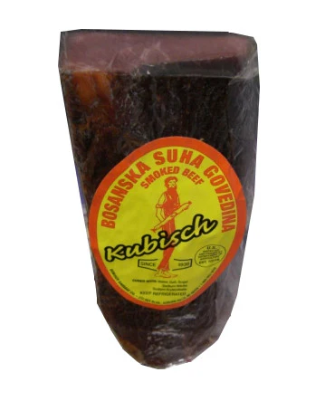 Smoked Beef, Bosanska Suha Govedina - Suvo Meso (Kubisch) approx. 1.0 lb