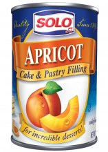 Solo Apricot Filling, 12 oz (340g)