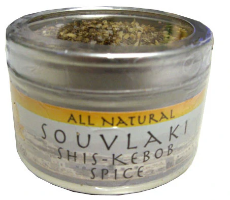 Souvlaki Shis-kebob Spice, 1.75 oz (50g) can