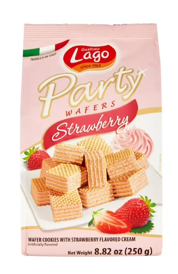 Strawberry Wafers - Party (Gastone Lago) 250g