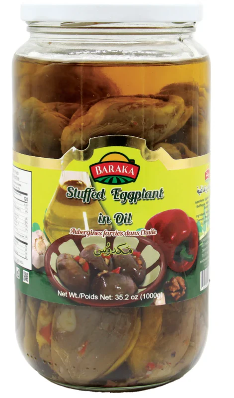 Stuffed Eggplant in Oil (Baraka) 1000g