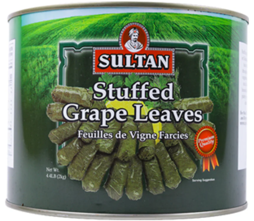 Stuffed Grape Leaves (Sultan) 70 oz (2kg)