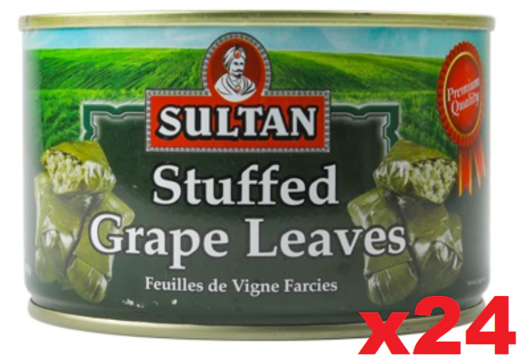 Stuffed Grape Leaves (Sultan) CASE (24 x 400g)