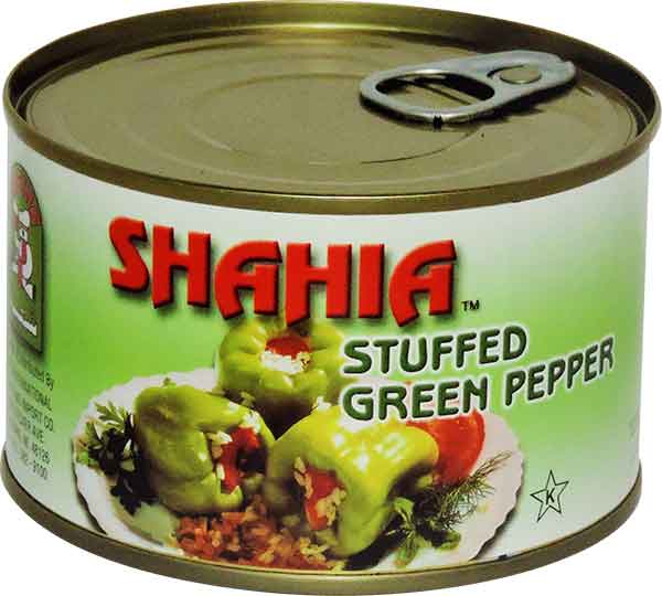 Stuffed Green Pepper (Shahia) 14 oz