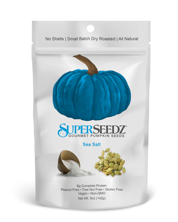 SuperSeedz Pumpkin Seeds, Sea Salt, 5 oz