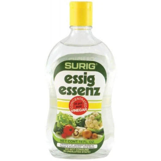 Surig Essig Essenz Vinegar, Concentrated 25 percent Acid, 13 fl.oz.