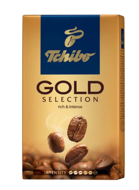 Tchibo Gold Selection Ground Coffee, 8.8 oz (250g)