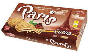 Tea Biscuit Filled with Cocoa Cream - Paris 300g