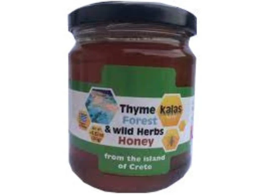 Thyme Forest & Wild Herbs Honey from Crete (Kalas) 450g