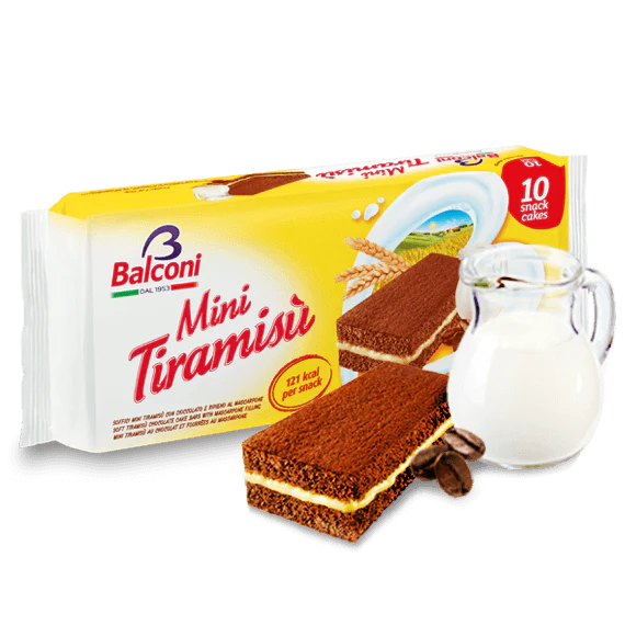 Tiramisu MINI Cakes 10pk, 300g