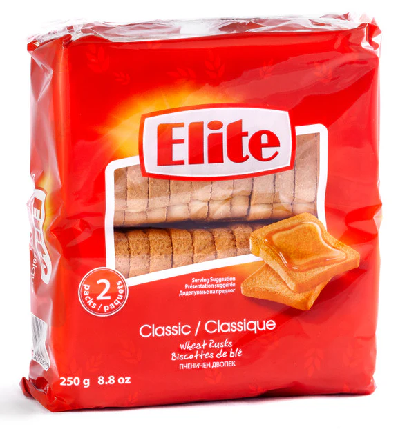 Toast Rusks Wheat (Elite) 250g