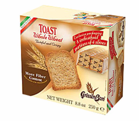 Toast Rusks - Whole Wheat (GrissinBon) 250g