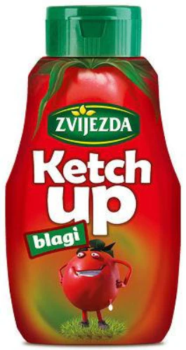 Tomato Ketchup, Mild (Zvijezda) 17.8 oz