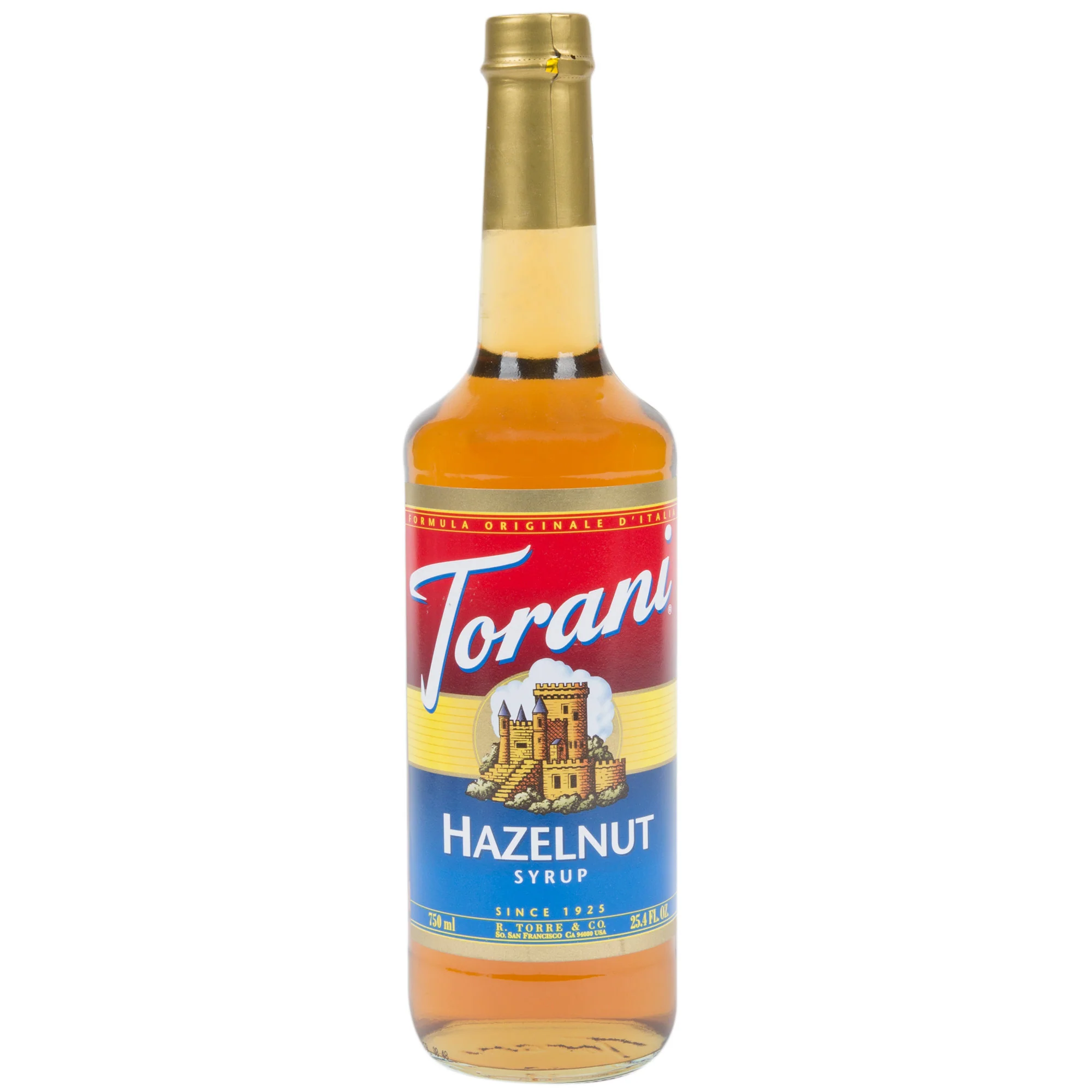 Torani Classic Hazelnut Flavoring Syrup, 750 ml