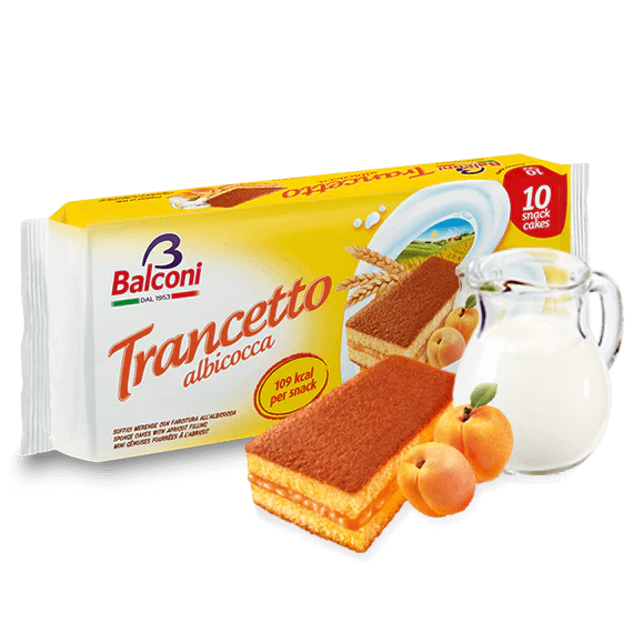 Trancetto Snack with Apricot Filling, 10pk 280g